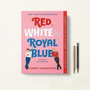 کتاب Red White & Royal Blue قرمز سفید و آبی سلطنتی زبان اصلی