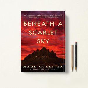 کتاب Beneath a Scarlet Sky اثر Mark Sullivan زبان اصلی